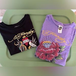 ✨SOLD✨Ed Hardy T-Shirt Bundle